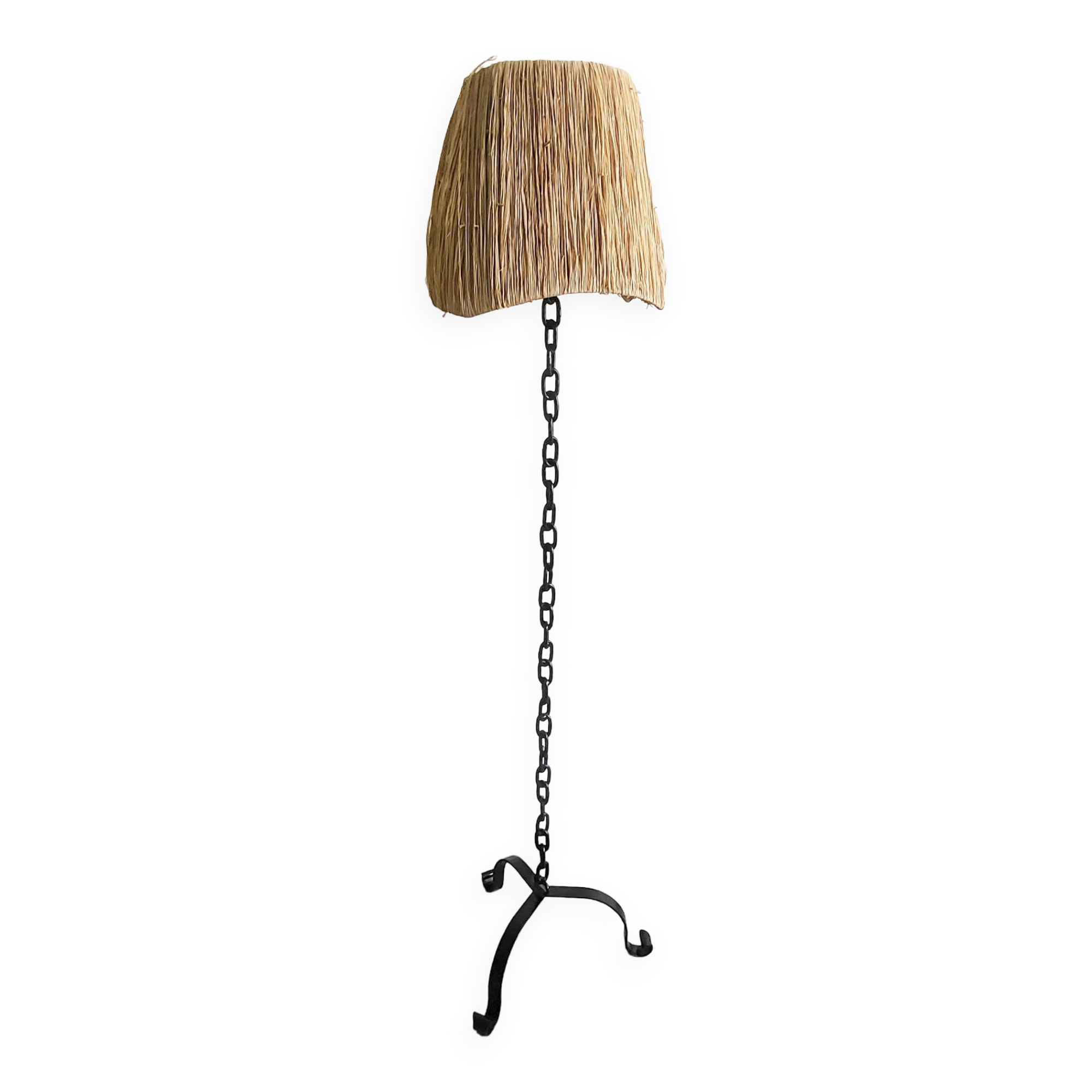 Vintage chain floor lamp 1970