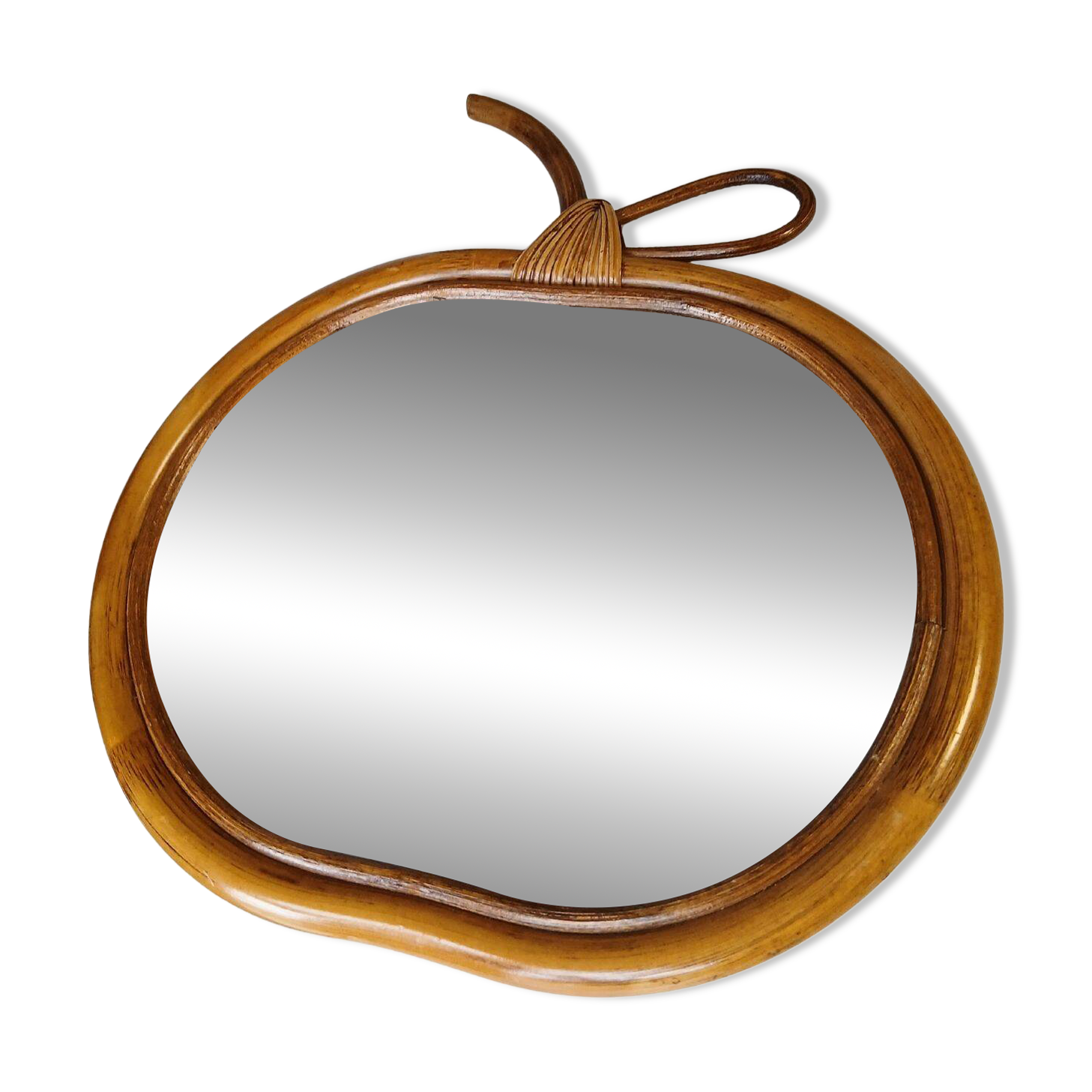 Vintage apple mirror