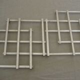 Silver metal underside