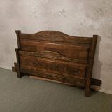 Wooden bed