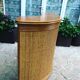 Bar en rotin avec tabouret