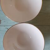 Chauvigny porcelain floral bowls