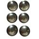 6 Vintage Stainless Steel Ice Cream Cups - Made in France