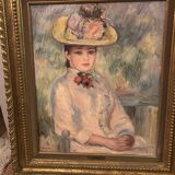 Oil on canvas by Lain, reproduction by A. Renoir