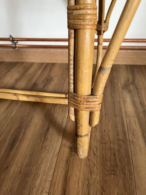 Rattan desk
