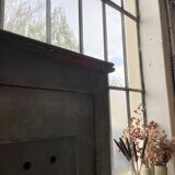 XXL workshop locker with blue patina