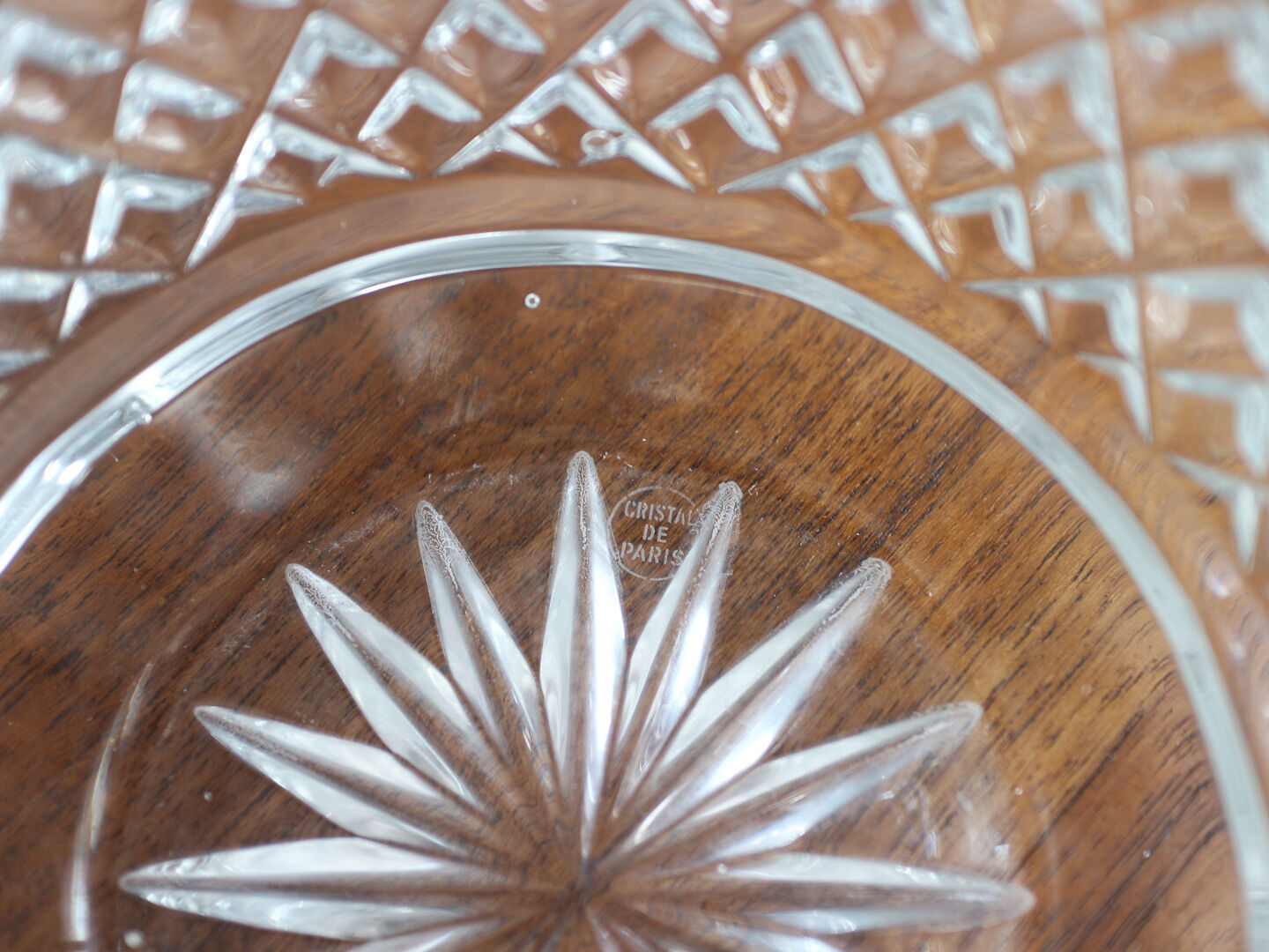 Paris crystal crystal vase