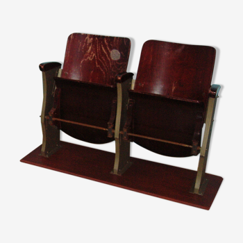 Vintage cinema seats