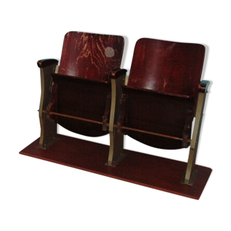 Vintage cinema seats