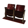 Vintage cinema seats
