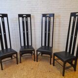 Set of 4 Ingram chairs by Charles Rennie Mackintosh