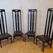 Set of 4 Ingram chairs by Charles Rennie Mackintosh