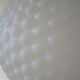 Suspension « boule » vintage en opaline