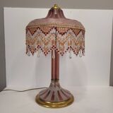 Table lamp, firmed Suberville, Art Nouveau, double glass, s. xx