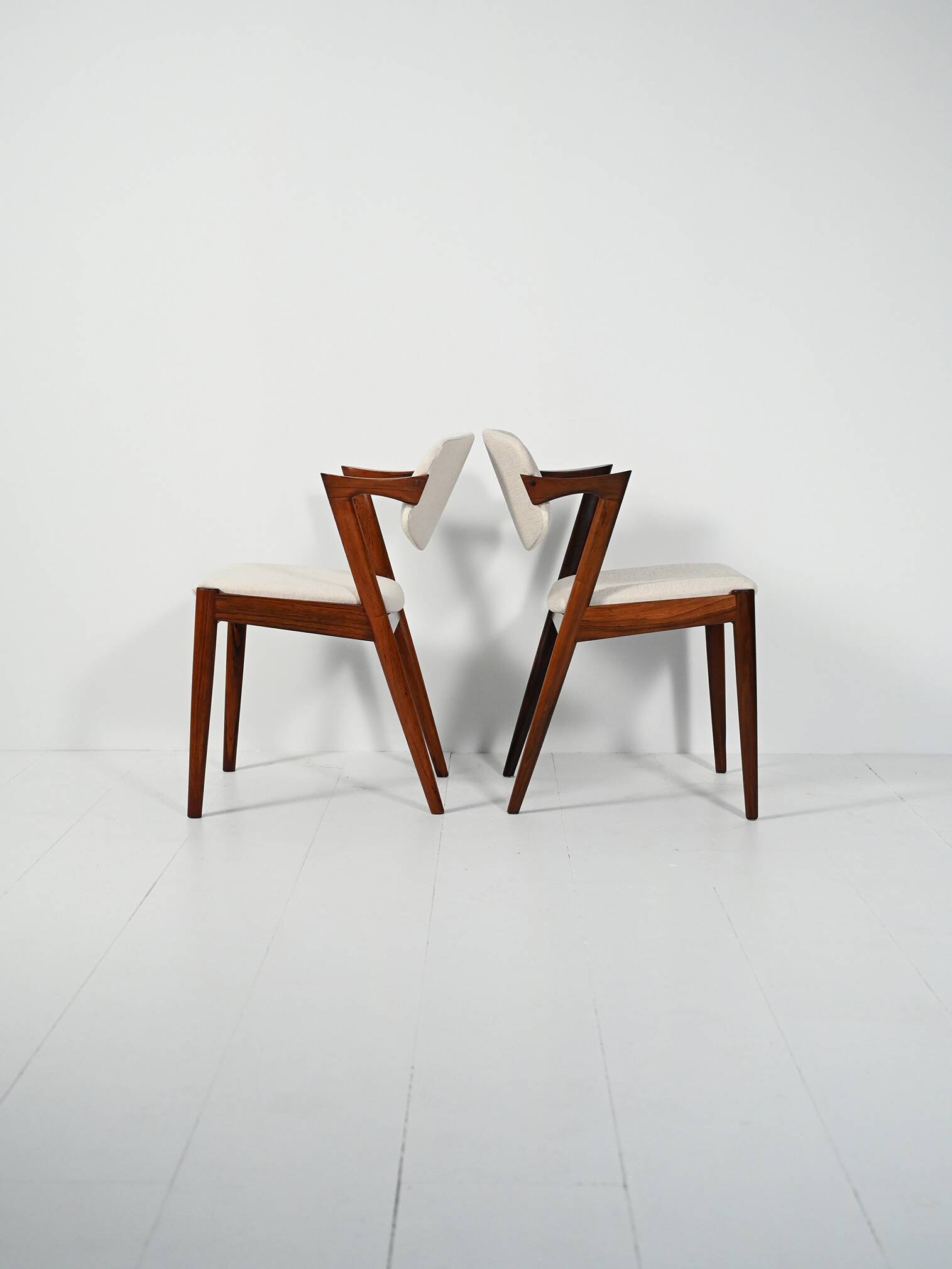 Pair of “42” Chairs by Kai Kristiansen