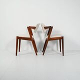 Pair of “42” Chairs by Kai Kristiansen