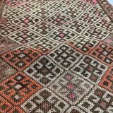 Coureur Kilim Turc Vintage, 63 x 54 cm