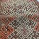 Vintage turkish kilim runner, 63 x 54 cm