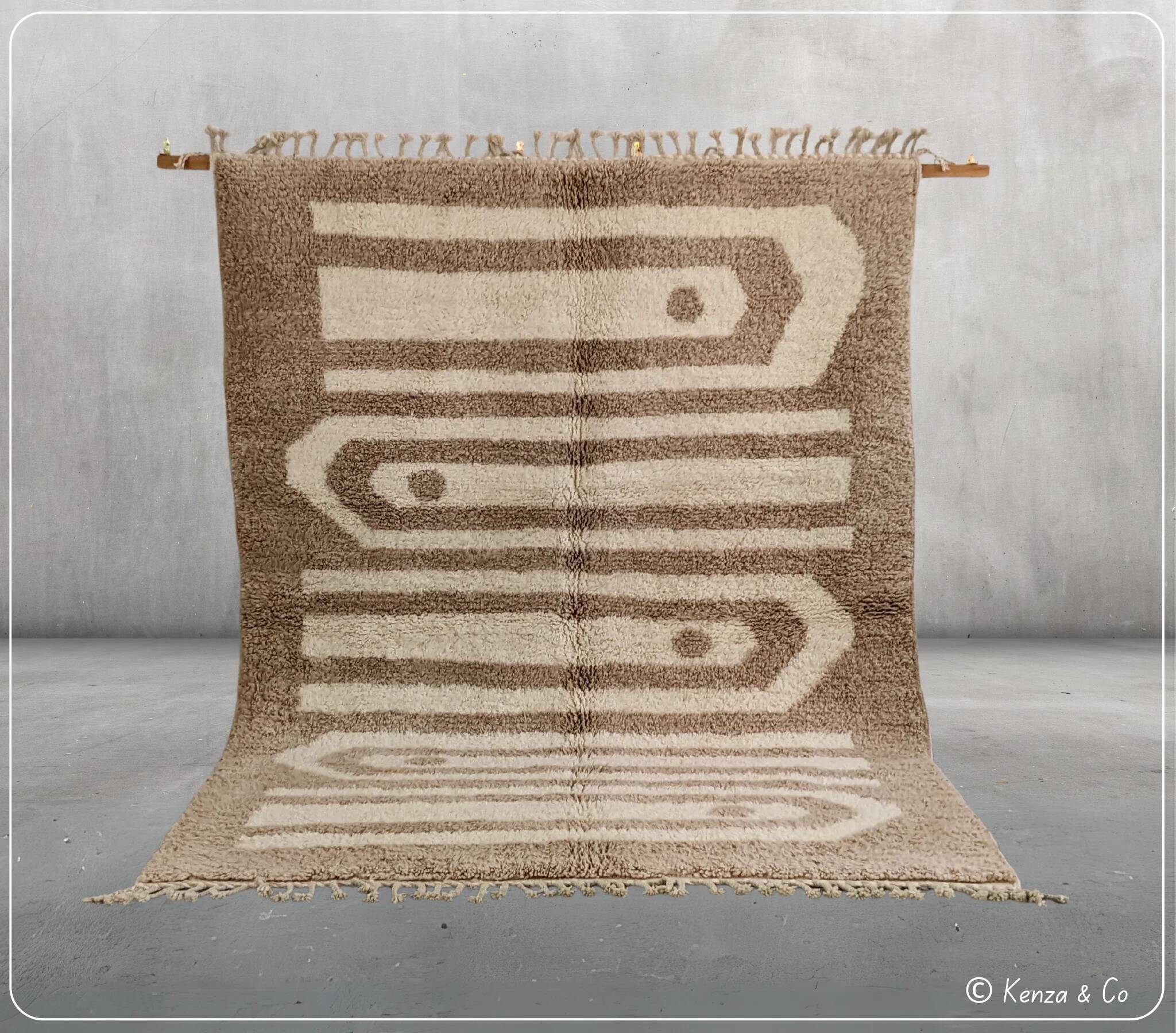 Grand tapis Beni Ouarain, 280 x 205 cm