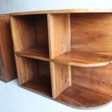 Art deco library in solid wood