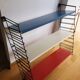 Tomado Holland vintage string wall shelf blue, white, red