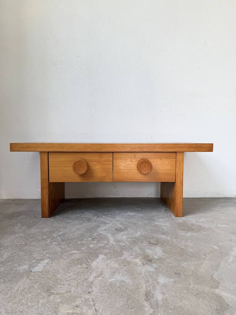 Perriand style low occasional furniture