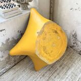 Set of 2 free-form fiberglass planters