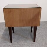 Pair of bedside tables, 50s-60s
