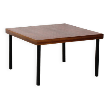 Table de salon vintage en acajou par Pierre Guariche pour Meurop 1960s