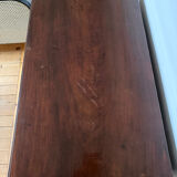 George III Commode in Flamed Mahogany - Hepplewhite Style, circa 1800