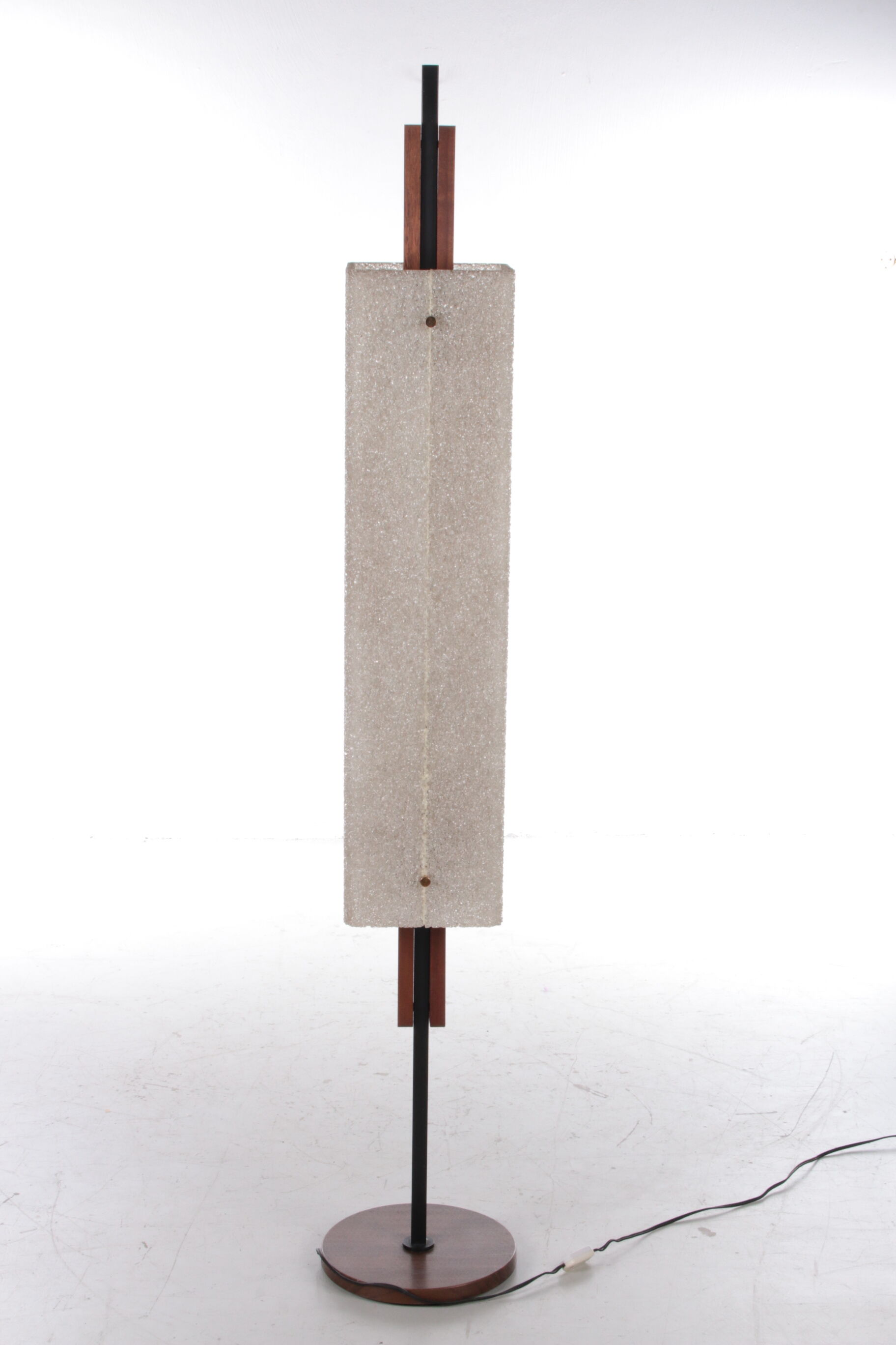 Vintage french floor lamp with switch, 1960s