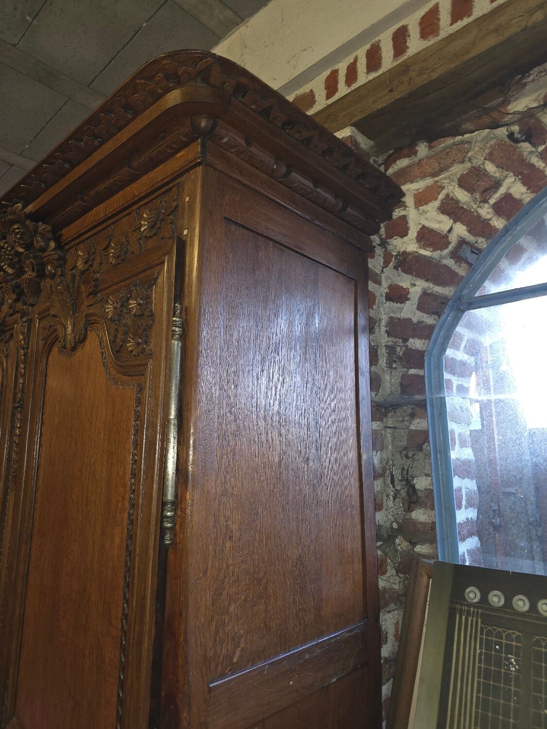 Norman wardrobe, oak wedding wardrobe