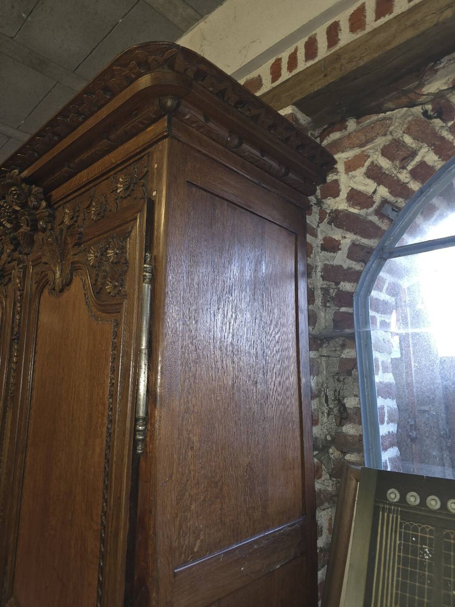 Norman wardrobe, oak wedding wardrobe