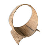 Wicker log holder
