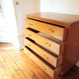 Vintage wood dresser