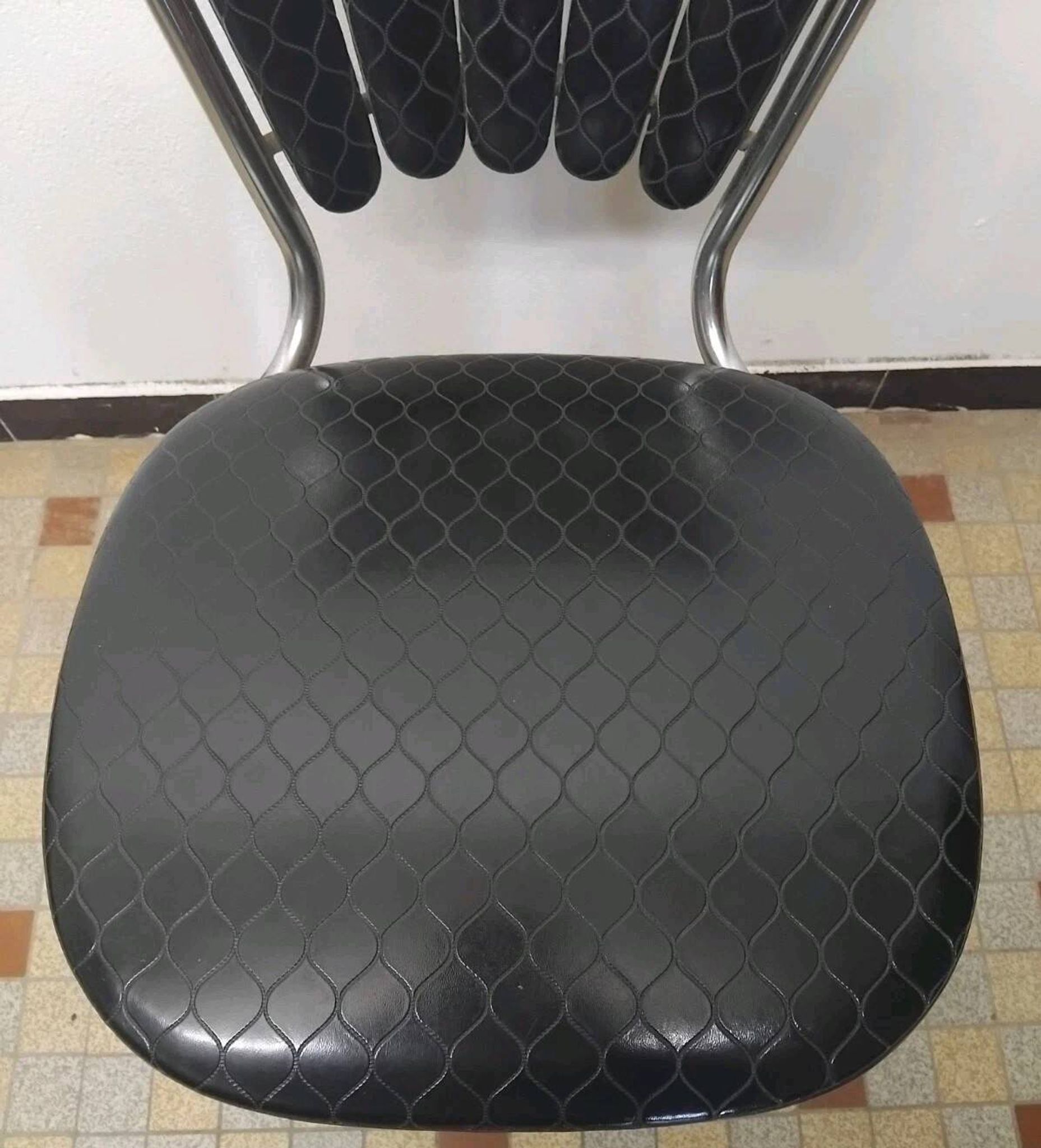 Vintage 50s/60s Marguerite Leatherette Chair