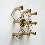 Vintage German wall lamp Hollywood Regency by Gaetano Sciolari for Leola, 1970s.