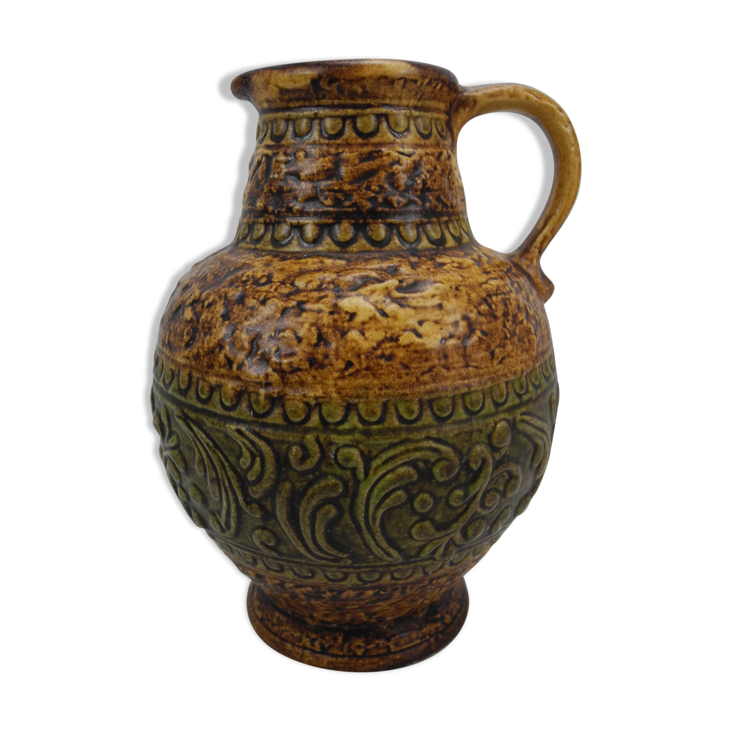 Vase jasba west germany vintage deco keramik