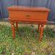 Pair of bedside tables from the 50s Scandinavian style with drawers