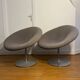 Pair of Little Globe Grey Armchairs (Little Globe)