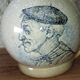 Ceramic jug signed Cazalac