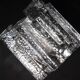 Brutalist Swedish Crystal Glass Candle Holder