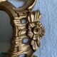 Old gilded mirror