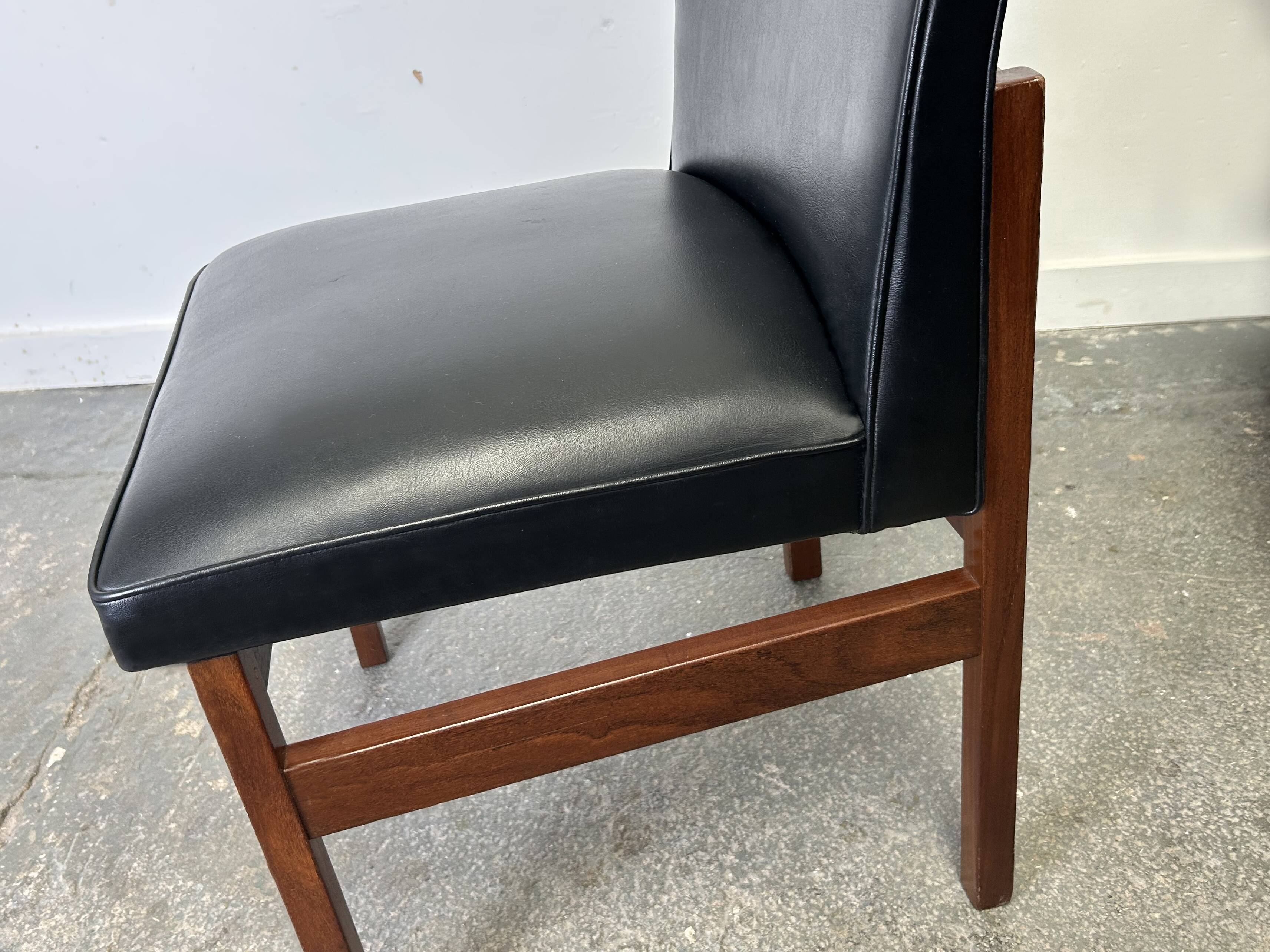 Set of 4 Mid-Century 1960s solid teak dining chairs by Peter Hayward for Va