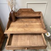 Coiffeuse bureau en chêne