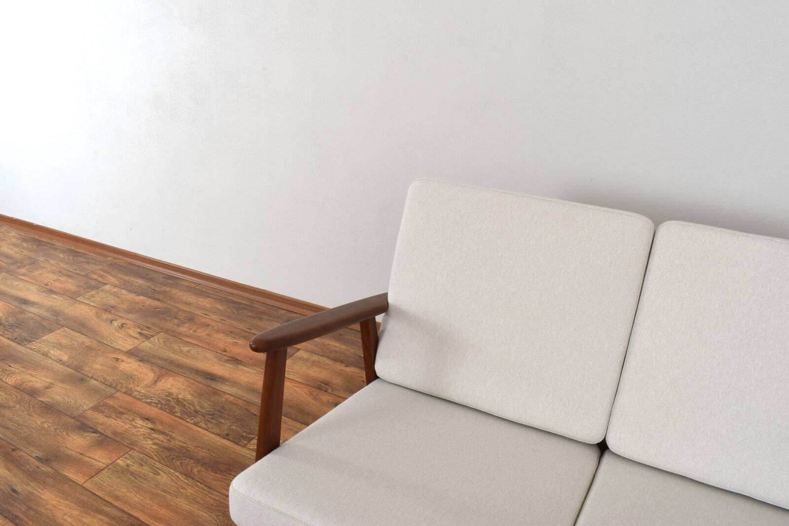 Mid-Century Danish Teak Two-Seater Sofa, 1960s.