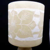 Large alabaster lamp "Herna"