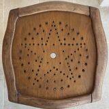 Old wooden bar stool