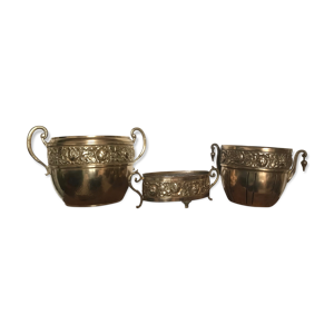 lot de 3 cache-pots et