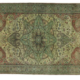 Anatolian handmade vintage rug 303 cm x 200 cm